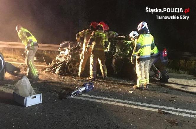 Dwa poważne zdarzenia na DK78 w Świerklańcu