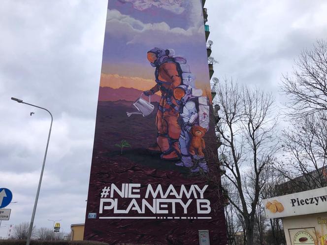 Prawdziwe dzieło sztuki. Największy w Polsce antysmogowy mural powstał w Kielcach!