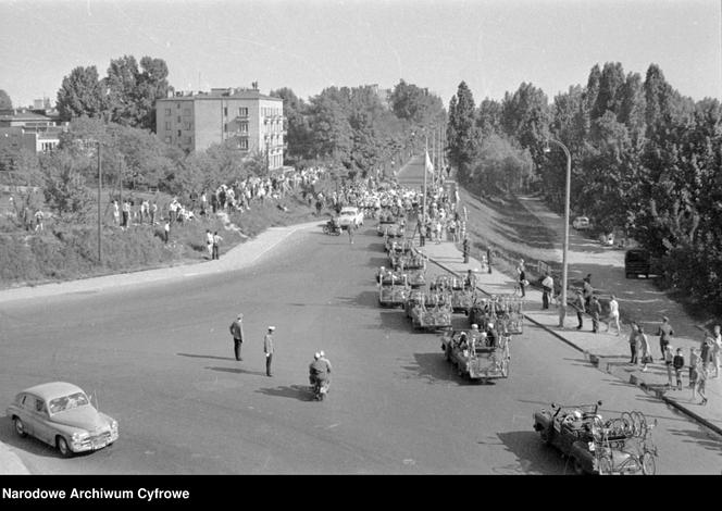 Wał Miedzeszyński w Warszawie - lata 50./60.