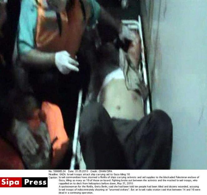 Atak Izraela na turecki statek 