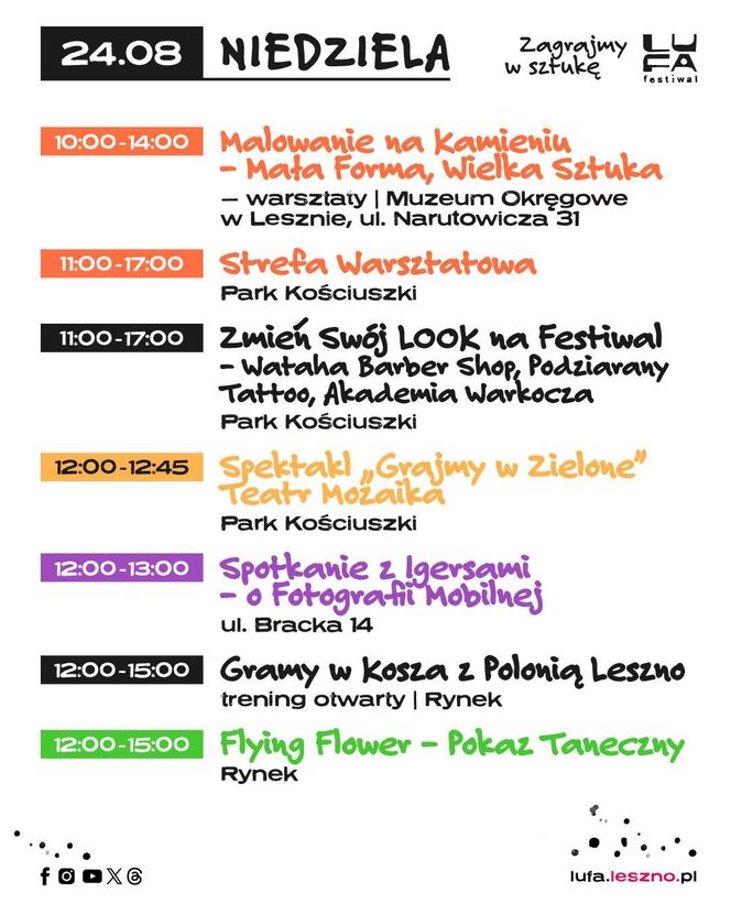 ​Zagrajmy w sztukę. W piątek w Lesznie rusza LUFA