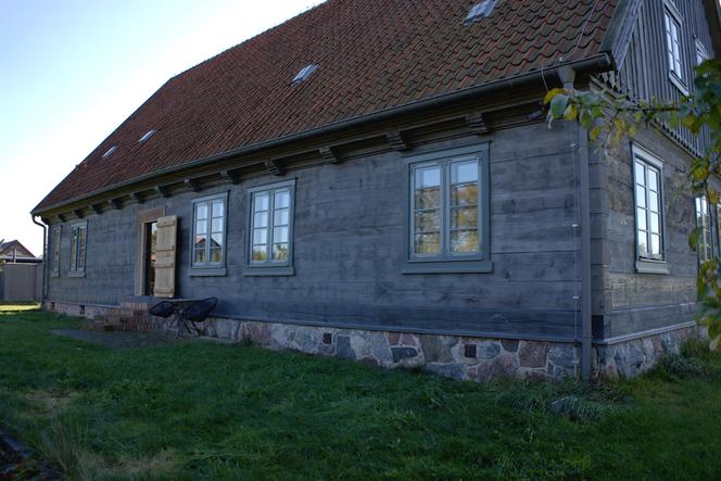 Dom podcieniowy w Mikoszewie na Żuławach – wyremontowany