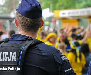 Lubuska policja zabezpieczała derby w Zielonej Górze