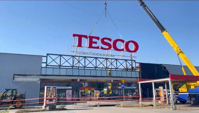 Stare Tesco na Milczańskiej w Szczecinie 