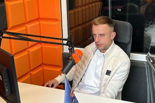 Kamil Grosicki w studiu Radia Eska