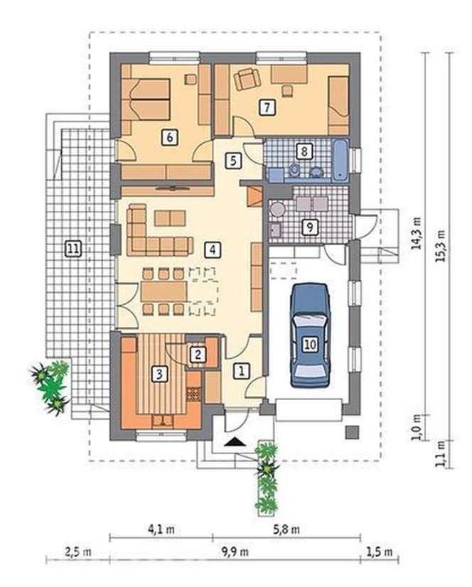 Najlepsze projekty domów - zdjęcia i rzuty. Wybierz swój przyszły dom!