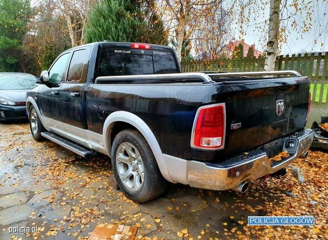 skradziony Dodge Ram 