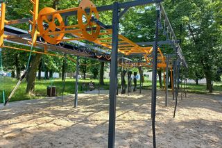 Ninja Park w Lesznie gotowy. To ekstremalny tor przeszkód