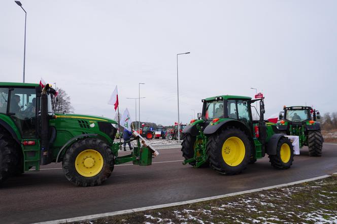 Protest rolników w Podlaskiem. Ciągniki blokują drogi w całym województwie! 