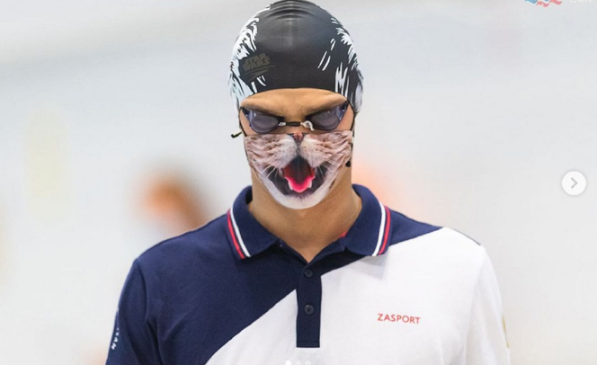 Mistrz Olimpijski nie mógł pojawić się na podium... w masce kota!