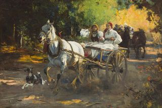  Niezwykle rzadki obraz Hipolita Lipińskiego na wystawie sztuki dawnej w DESA Unicum