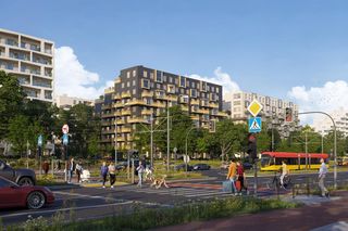 Wizualizacja nowego przejścia, które powstanie w miejscu kładki