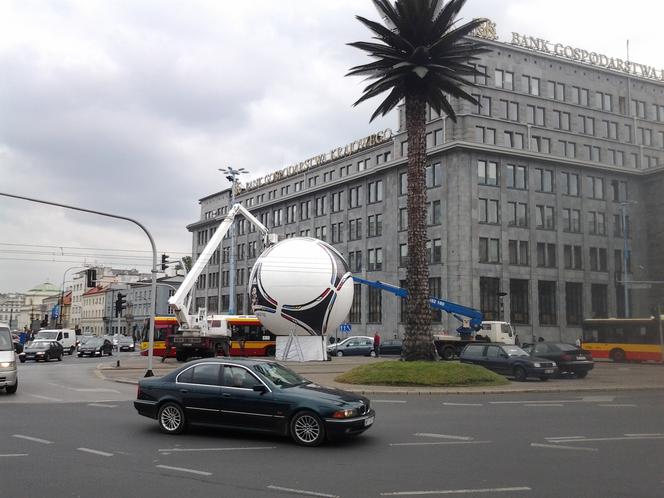 EURO 2012. Warszawa na 2 dni przed meczem otwarcia