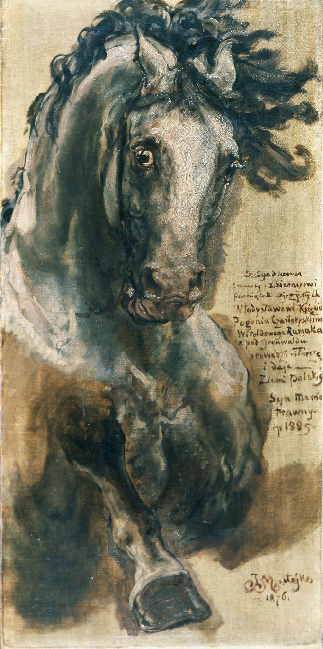 Jan Matejko - Studium konia w galopie 1876 r