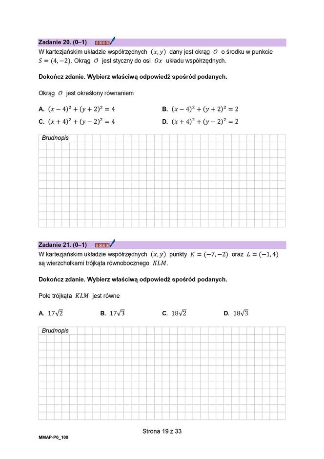 Matura próbna z matematyki 2023 - arkusz CKE