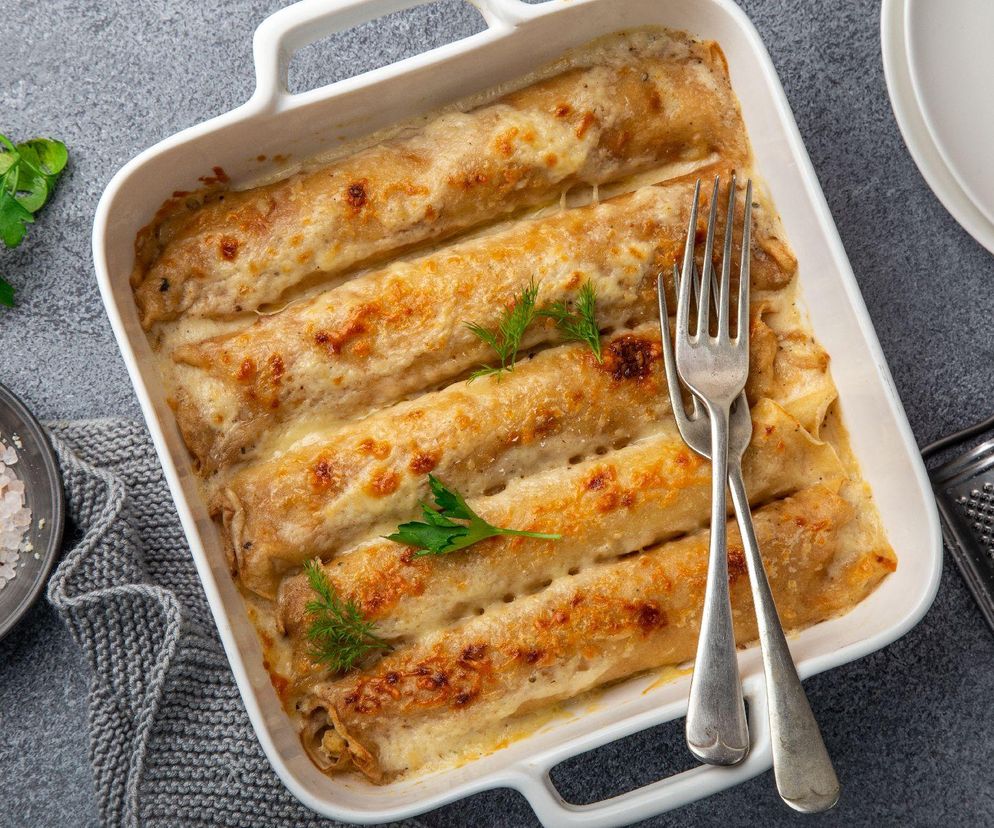 zapiekane naleśniki à la kebab