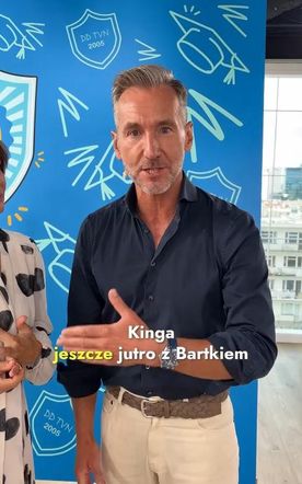 Kinga Rusin i Piotr Kraśko