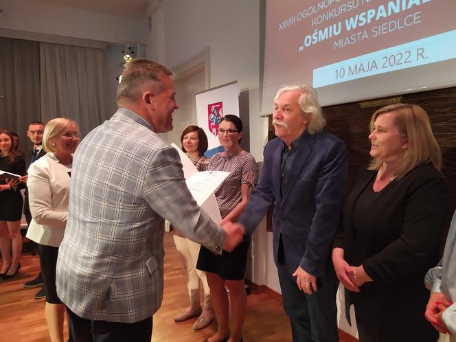 Laureaci i wyróżnieni w konkursie "Ośmiu Wspaniałych" w Siedlcach w 2022 roku - fotorelacja