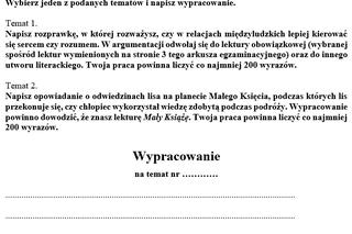 Egzamin ósmoklasisty 2020 z języka polskiego! Arkusze CKE z 2019 roku