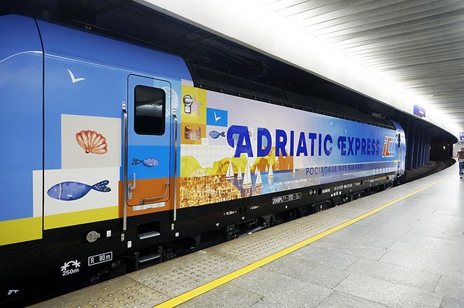 Historyczny pociąg z Polski nad Adriatyk. Ruszyło połączenie do Chorwacji