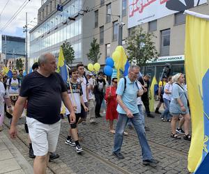 Marsz Autonomii Śląska przeszedł ulicami Katowic. Hajmatu nie oddomy