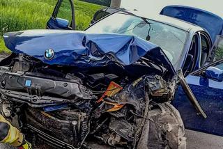 Wójcice. Stracił panowanie nad BMW i wjechał na czołówkę. Straszny widok...