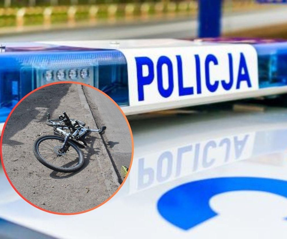 Potrącenie rowerzysty