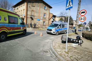 Wypadek na Święciechowskiej w Lesznie 