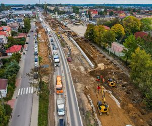 Przebudowa DK94 w Olkuszu - stan na listopad 2025 r.