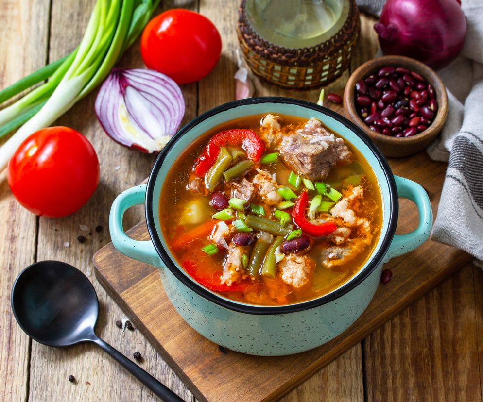 Zupa z mięsem DOKŁADKA