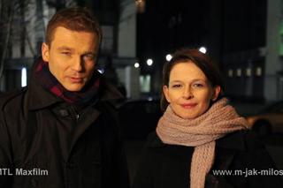 M jak miłość. Marta (Dominika Ostałowska), Andrzej (Krystian Wieczorek)