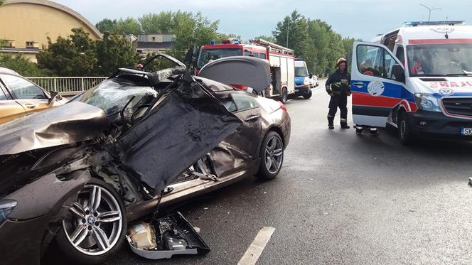 Śmiertelny wypadek na DTŚ w Zabrzu