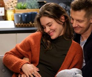 M jak miłość odc. 1862. Franka (Dominika Kachlik), Paweł (Rafał Mroczek)