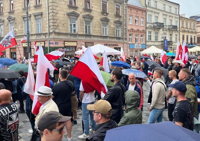 Lublin. Marsz przeciwko migrantom