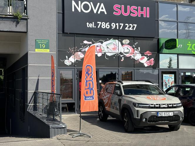 Eska Summer City Olsztyn! Przepyszna wizyta w Nova Sushi