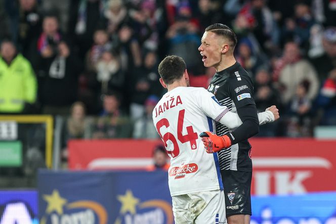 Górnik Zabrze – Motor Lublin. Zdjęcia z murawy