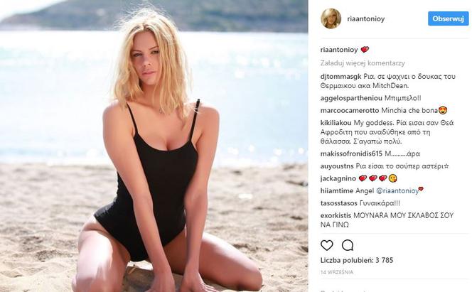 Ria Antoniou, była dziewczyna Cristiano Ronaldo