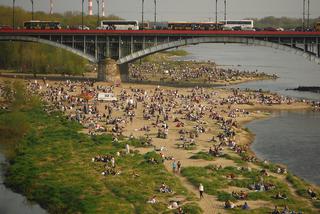 Naturalny plac zabaw w Warszawie nad Wisłą