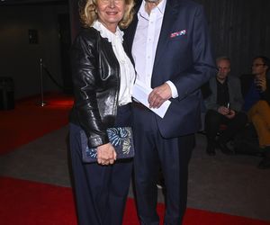 Barbara Bursztynowicz z mężem Jackiem