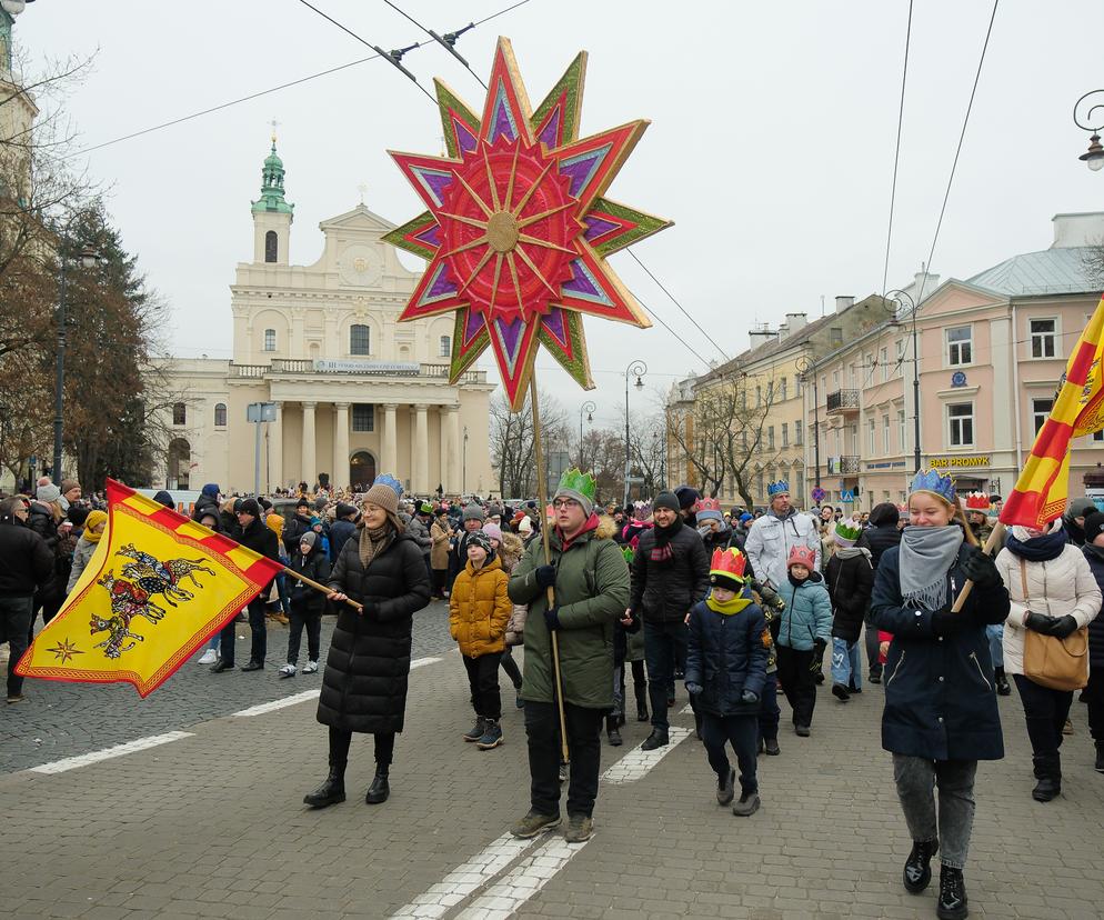 Orszak Trzech Króli przeszedł ulicami Lublina