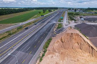 Budowa S7 Płońsk - Czosnów, odcinek od węzła Modlin do węzła Czosnów