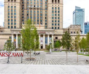 Plac Centralny Warszawa, sierpień 2025