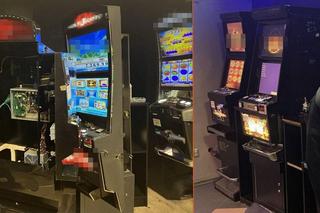 Zlikwidowano nielegalne salony gier z 30 automatami