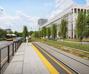 Tramwaj na Marszałkowskiej