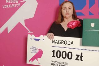 Nasza reporterka z nagrodą marszałka. Magdalena Szewczuk wyróżniona w konkursie „Biały Kruk”