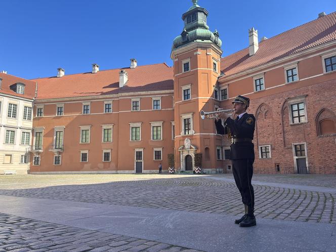 Hejnalista Straży Miejskiej w Warszawie