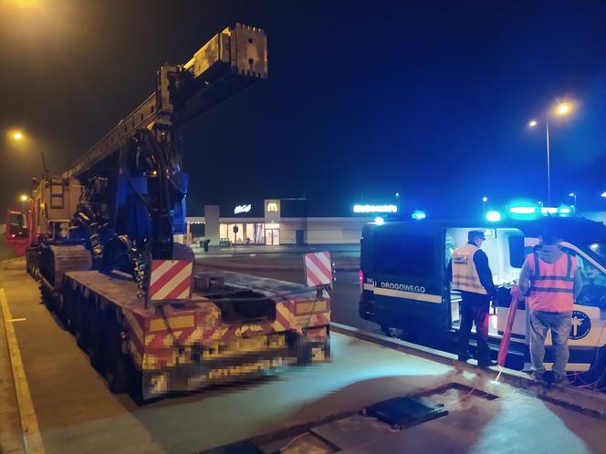 Transport palownicy zatrzymany przez ITD