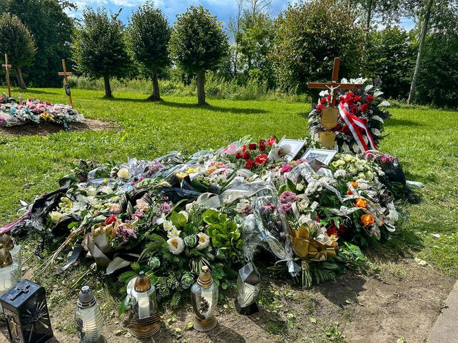 Ostatnia droga Ireny i Tadeusza. Cała wieś płakała na pogrzebie