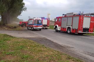 Wypadek pod Strzelinem