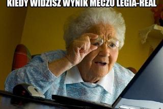 Legia Warszawa - Real Madryt, memy